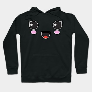 Cute Kawaii happy face Hoodie